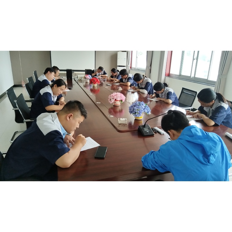 林州工務(wù)鐵路器材制造有限公司職工進(jìn)行崗位技能筆試測試